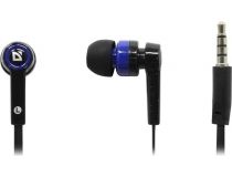 Наушники с микрофоном Defender Pulse-420 Blue (шнур 1.2м) 63423 