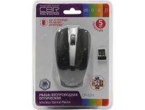 CBR Wireless Optical Mouse CM-404 Silver (RTL) USB 3but+Roll, беспроводная