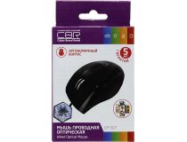 CBR Optical Mouse  CM307 (RTL) USB 3but+Roll