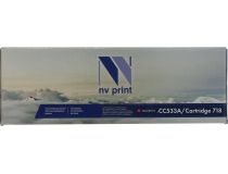 Картридж NV-Print аналог CC533A/Cartridge718 Magenta для HP Color LaserJet CP2025/CM2320mfp,Canon LBP-7200C,MF8330