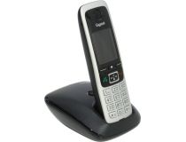 Р/телефон Gigaset C430 Black (трубка с цв.ЖК диспл., База) стандарт-DECT, РО, ГТ