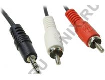 Telecom TAV7183-1.5M Кабель Jack3.5-M --  2RCA-M 1.5м