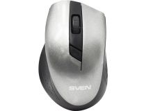 SVEN Wireless Optical Mouse RX-325 Wireless Grey (RTL) USB 4btn+Roll
