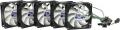 Arctic ACFAN00064A F8 PWM PST Value pack (4пин, 80x80x25мм, 850-2000об/мин, уп 5 шт)