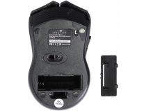 OKLICK Wireless Optical Mouse 495MW  Black&Gold  (RTL) USB 6btn+Roll 998168 