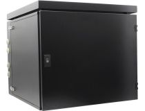 NT WALLBOX IP55 9-66 B Шкаф 19 настенный, пылевлагозащищенный,чёрный, 9U 600*660, дверь цельнометалл.