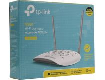 TP-LINK TD-W8961N Wireless N ADSL2+ Modem Router (4UTP 100Mbps, RJ11, 802.11b/g/n, 300Mbps, 2x5dBi)