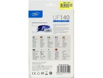 Deepcool DP-FUF-UF140 UF140 (4пин, 140x140x26мм, 17.6-26.7дБ,700-1200об/мин)