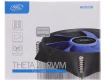 Deepcool DP-ICAS-T20P THETA 20 PWM (4пин, 1155, 17.8-32.5дБ, 900-2400об/мин, Al)