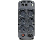 UPS 900VA CyberPower CP900EPFCLCD защита телефонной линии, USB