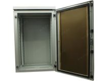 NT WALLBOX IP55 plus 18-64 G Шкаф 19 настенный, пылевлагозащищенный, серый, 18U 600*460, дверь стекло-металл.