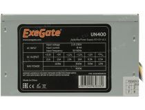 Блок питания ExeGate (ATX-)UN400  EX244553RUS  400W ATX (24+4пин)