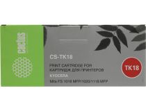 Картридж Cactus CS-TK18 для Kyocera Mita FS 1018 MFP/1118 MFP/1020