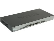 D-Link DXS-1210-10TS ,A1A Управляемый коммутатор (8UTP 10Gbps + 2SFP+)