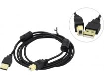 Exegate EX138946RUS Кабель USB 2.0 A-- B 1.8м 2 фильтра