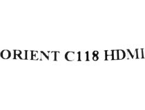 Orient C118 Переходник HDMI (M) --  VGA (15F) + audio