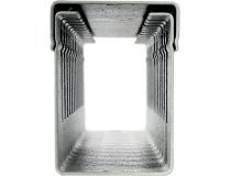 NT CO-H.СМ G Кабельный органайзер 19 , серый горизонтальный 1U, с крышкой