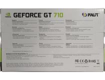 2Gb PCI-Ex8 DDR3 Palit  GeForce GT710 (RTL) D-Sub+DVI+HDMI