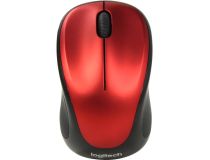 Logitech M235 Precision Red Wireless Mouse 910-002496 (RTL) USB 3btn+Roll уменьшенная