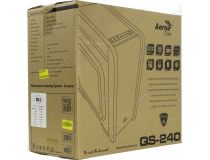 Minitower Aerocool Qs-240 MicroATX без БП, с окном