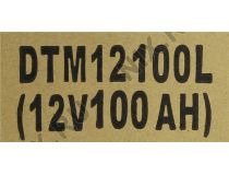 Аккумулятор Delta DTM 12100L (12V, 100Ah) для UPS