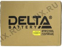 Аккумулятор Delta DTM 12100L (12V, 100Ah) для UPS