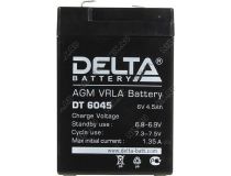 Аккумулятор Delta DT 6045 (6V, 4.5Ah) для слаботочных систем