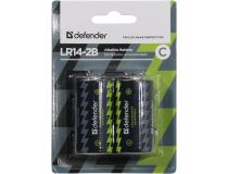 Defender LR14-2B Size C , 1.5V, щелочной (alkaline)  уп. 2шт  56032 