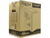 Miditower Fractal Design FD-CA-DEF-NANO-S-BK-W Define Nano S Black MiniITX без БП, с окном