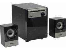 Колонки SVEN MS-110 Black (2x2.5W +Subwoofer 5W дерево, SD, USB)
