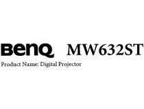 BenQ Projector MW632ST (DLP, 3200 люмен, 13000:1, 1280x800, D-Sub, HDMI, RCA, S-Video, USB, ПДУ, 2D/3D, MHL)