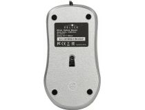 OKLICK Optical Mouse 155M  Silver  (RTL) USB 4btn+Roll 337117 
