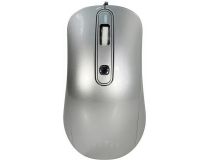 OKLICK Optical Mouse 155M  Silver  (RTL) USB 4btn+Roll 337117 