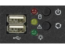 Server Case 2U Procase GM225F-B-0  Black, Mini-ITX, без БП, LCD display