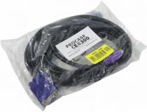 Procase CE-0300 Кабель для консолей E1916/E1908/E1901/E1716/E1708/E1701 (PS/2+PS/2+USB+VGA15M, 3м)