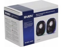 Колонки SVEN 330 Black (2x2.5W, питание от USB)
