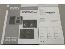 Колонки SVEN SPS-635 Black (2x20W, дерево)