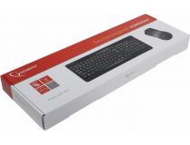 Gembird KBS-8001 Black (Кл-ра,FM,USB+Мышь 3кн,Roll,FM,USB)