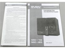 Колонки SVEN MC-10 (2x25W, Bluetooth, microSD, FM, ПДУ)