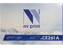 Картридж NV-Print аналог CE261A Cyan для HP Color LaserJet CP4025/4525