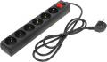Сетевой фильтр SVEN Optima Black 1.8м  ( 6 розеток)