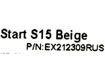 Сумка Exegate Start S15 Beige EX212309RUS  (полиэстер, бежевая, 15.6 )