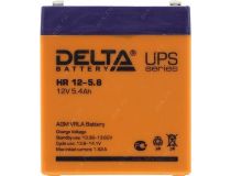 Аккумулятор Delta HR 12-5.8 (12V, 5.4-5.8Ah) для UPS