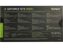 4Gb PCI-E GDDR5 Palit GTX1050Ti StormX (RTL) DVI+HDMI+DP GeForce GTX1050Ti 