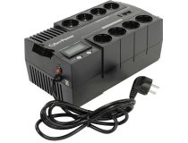UPS 700VA CyberPower BRICs LCD BR700ELCD защита телефонной линии/RJ45, USB,+USB для зарядки моб.устройств
