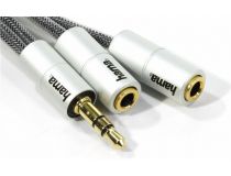 Hama 80857 Кабель-разветвитель Jack3.5-M -- 2Jack3.5-F