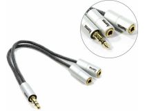 Hama 80857 Кабель-разветвитель Jack3.5-M -- 2Jack3.5-F