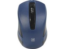 Defender Wireless Optical Mouse MM-605 Blue  (RTL) USB 3btn+Roll 52606 