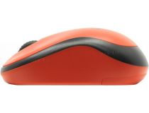 Logitech M220 Red Silent Wireless Mouse  910-004880/910-004897  (RTL) USB 3btn+Roll