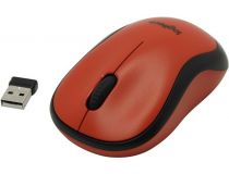 Logitech M220 Red Silent Wireless Mouse  910-004880/910-004897  (RTL) USB 3btn+Roll